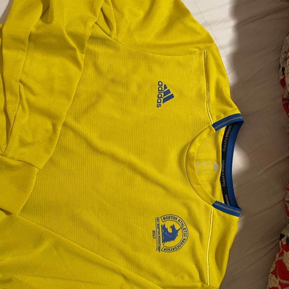 Official Boston Marathon Marathon LS Shirt